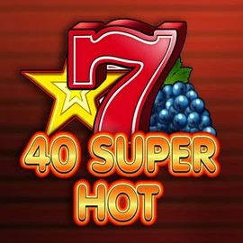 40 Super Hot slot logo by Amusnet Interactive at Spinit Casino