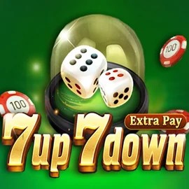7up 7 down online game logo by TaDa Gaming on spinnits.com