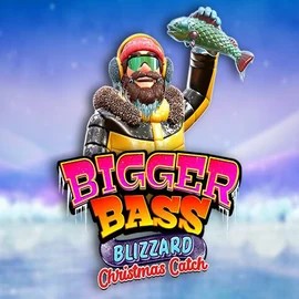 Bigger Bass Blizzard Christmas Catch online game logo by Pragmatic Play on spinnits.com