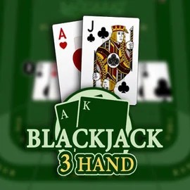 Blackjack 3H (Habanero) slot visual from Habanero available on spinnits.com