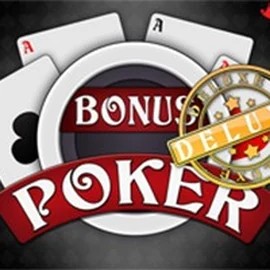 Official Table Games logo: Bonus Poker Deluxe - 3 Hands by RTG (Reel Time Gaming) at Spinit Casino