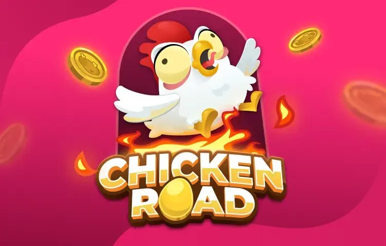 Chicken Road slot logo by InOut at Spinit Casino