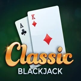 Classic Blackjack slot visual from Red Tiger Gaming available on spinnits.com