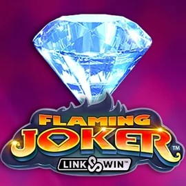 Flaming Joker Link and Win logo by Barstruck at Spinit Casino