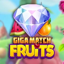 Giga Match Fruits slot logo by RubyPlay at Spinit Casino