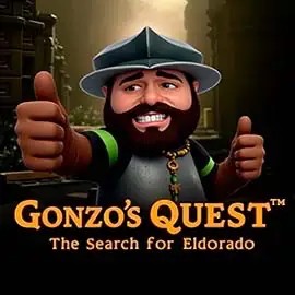 Enjoy Gonzo's Quest by NetEnt – logo hosted on spinnits.com