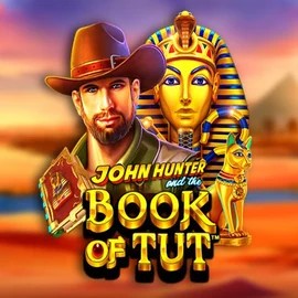 John Hunter and the Book of Tut online game logo by Pragmatic Play on spinnits.com