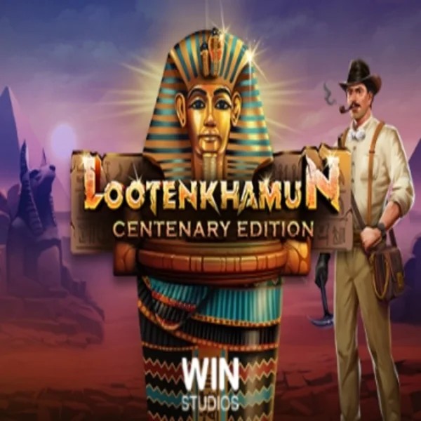 Loot'en Khamun the Dead Sea Scrolls logo by Win Studios at Spinit Casino