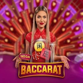 Try Mega Baccarat slot by Pragmatic Play on spinnits.com – logo image