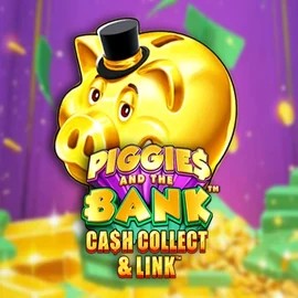 Piggies And The Bank Cash Collect & Link online game logo by Origins on spinnits.com