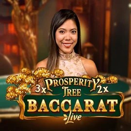 Prosperity Tree Baccarat slot logo by Evolution at Spinit Casino