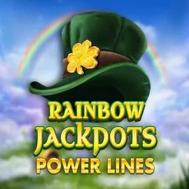 Rainbow Jackpots Power Lines logo by Red Tiger Gaming Spinit Casino