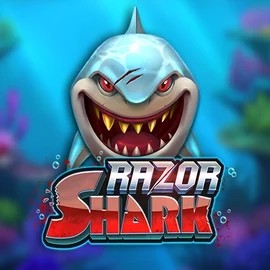 Razor Shark online game logo by Push Gaming on spinnits.com
