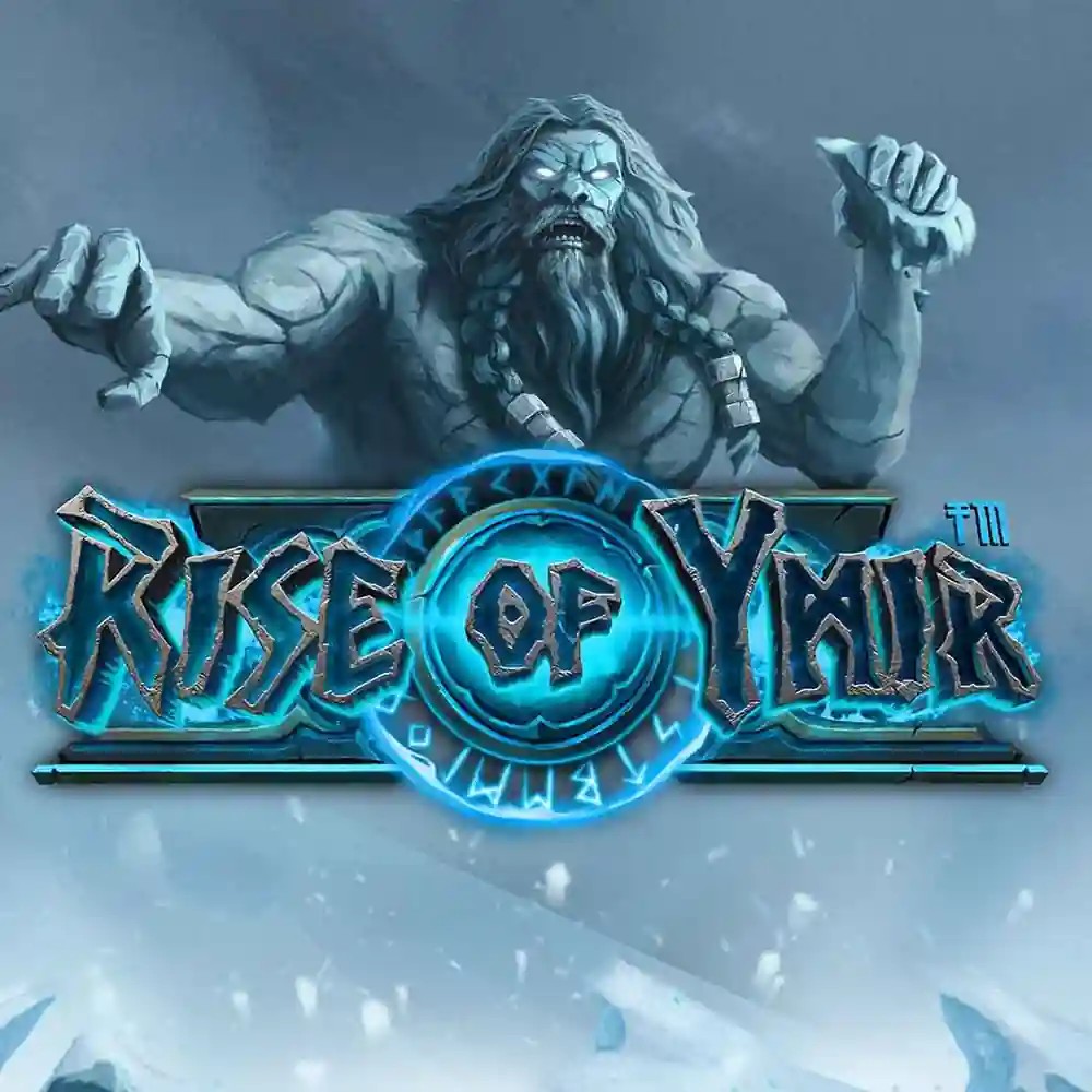 Enjoy Rise of Ymir by Hacksaw Gaming – logo hosted on spinnits.com