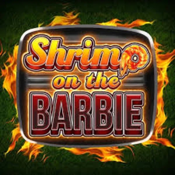 Shrimp on the Barbie slot logo by Greentube at Spinit Casino
