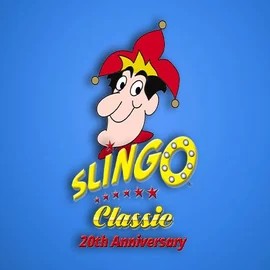 Slingo Classic 20th Anniversary slot visual from Slingo available on spinnits.com