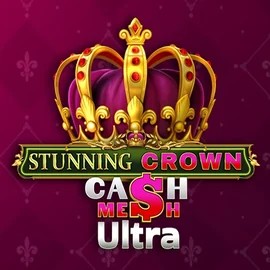 Stunning Crown Cash Mesh Ultra online game logo by BF Games on spinnits.com