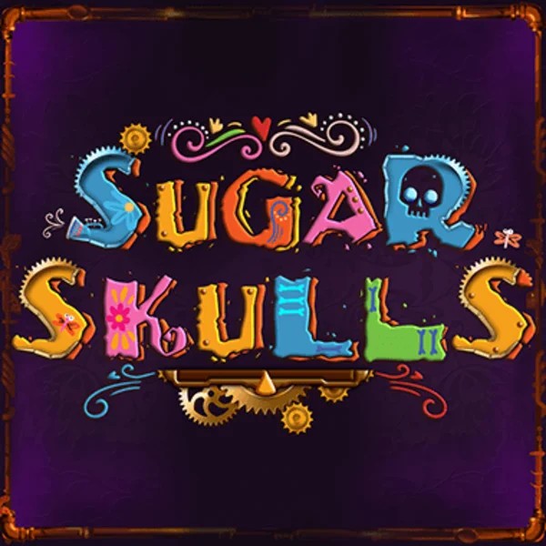 Enjoy Sugar Skulls by Booming Games – logo hosted on spinnits.com