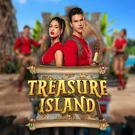 Official Live Casino logo: Treasure Island by Pragmatic Play at Spinit Casino