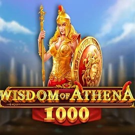 Wisdom of Athena 1000 online game logo by Pragmatic Play on spinnits.com